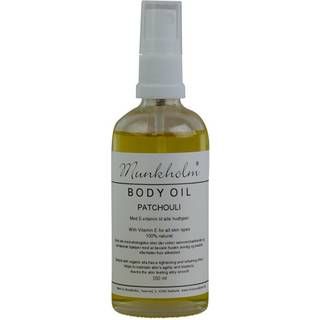 Munkholm Body Oil, Patchouli med e-vitamin, 100 ml