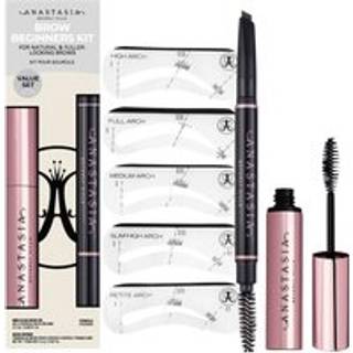 Anastasia Beverly Hills Brow Beginners Kit Øjenbrynsæt Skygge Soft Brown