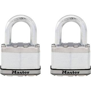 Master Lock M15XTLF Magnum Heavy Duty udend?rs h?ngel?s med Key 2 Pack Keyed-Alike lamineret