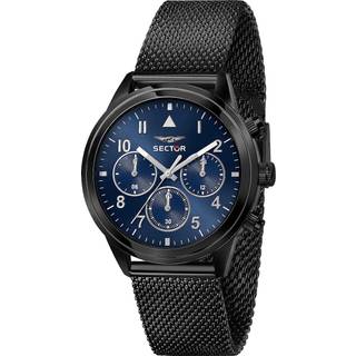 Herre Sector 670 Sort Ur - Ø 40 mm