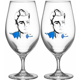 Kosta Boda All about you ølglas 40 cl 2-pak Celebrate him