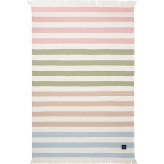 Lexington Striped Recycled Cotton Plaid 130x170 Cm - Plaider & Tæpper Bomuld Multi - 12414003-6001-TH10