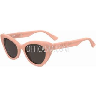Moschino MOS147/S L7Q/IR 51 Solbriller Kvinder Lyserød - Frosted Coral Pink - 51mm