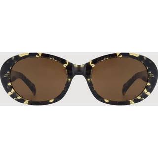 ANMA, black/yellow tortoise sunglasses, solbrille i skildpadde