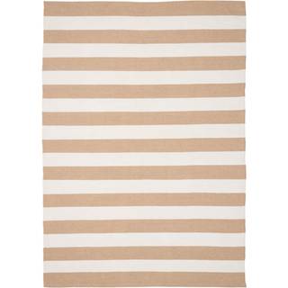 Pina tæppe 200x300cm plast udendørs beige,off white.