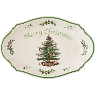 Christmas Tree Bageplade - Spode
