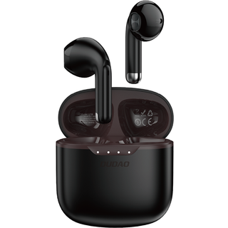 Dudao U18 Trådløse Høretelefoner med Ægte TWS og Opladningsetui. Sort