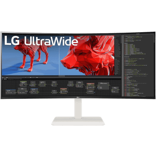 LG UltraWide 38WR85QC 38" kurvet skærm- På fjernlager - Klar levering