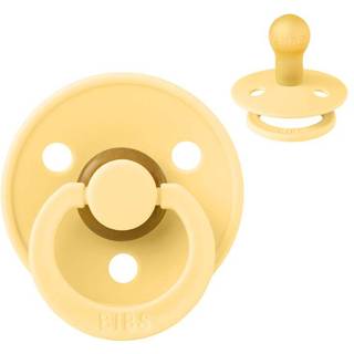 BIBS Rund Colour Sut - Str. 1 - Naturgummi - Pale Butter