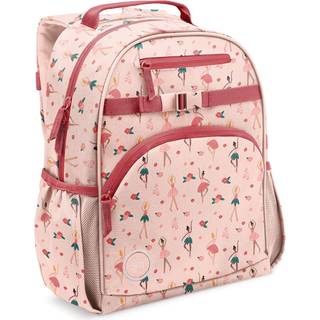 Enkel moderne mellemstor smbrnsrygsk til skolepiger og -drenge | Brnehave Elementary Brnerygsk | Fletcher Collection | Brn - 15"" hje | Pi