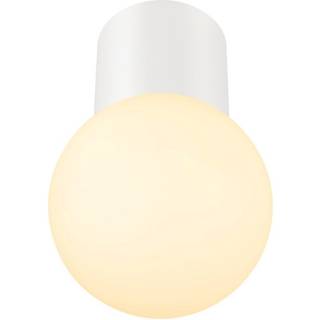 SLV Varyt loftlampe til badeværelset, hvid, aluminium, Ø 12 cm