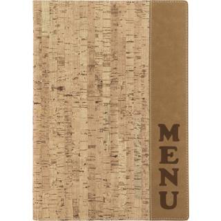 Securit Design Menukort | A4 | Kork