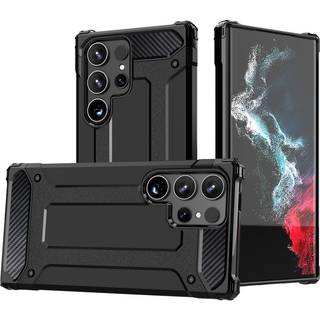 Hybrid Armor cover til Samsung Galaxy S24 Ultra pansret - sort