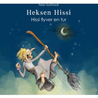 Heksen Hissi #4: Hissi flyver en tur (Lydbog)