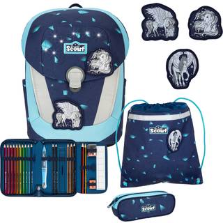 Scout Sunny II LED Pegasus Exklusiv Schulranzenset