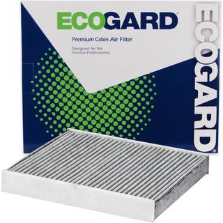 Ecogard XC10621C Premium Cabin Air Filter med aktiveret carbon lugt eliminator passer til Toyota Camry 2018-2021 RAV4 2019-2021 Corolla 2019-2021