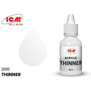 THINNER Thinner for acrylic paint bottle 50 ml