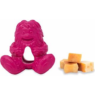 Yeti Puff og Play Dog Toy Interactive Nuggets behandler Dispenser Puzzle Fun Stimulating Chew Toy for Toething Behaviour Training Angst Beroliget