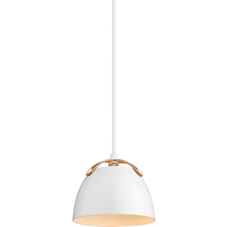 OSLO Pendel Ø16 hvid-eg GU10