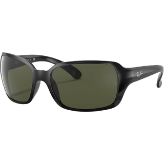 Ray-Ban RB4068 Highstreet 601 60 Solbriller Kvinder Black - Black - 60mm