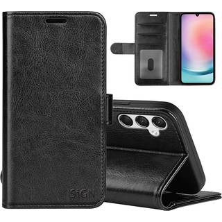 SiGN Pung Etui til Samsung Galaxy A25 - Sort