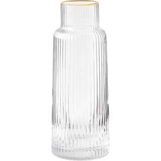 Karifel Minna med rillet relief og guldkant, 1,1 L