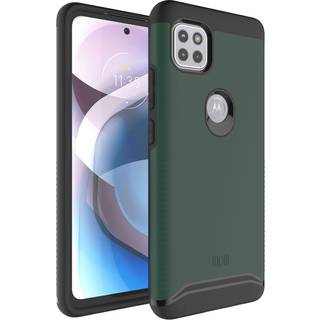 Tudia DualShield designet til Motorola One 5G Ace Telefonkasse 2021 [Merge] St?dbestandig milit?rklasse Dual Layer Tough Slim Heavy Duty Protecti