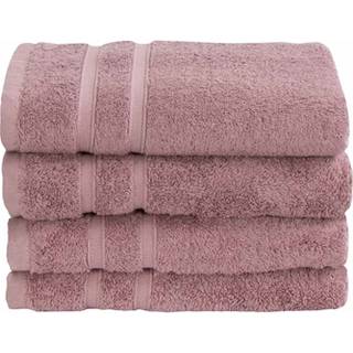 Bambus Håndklæde - 50x100 cm - Rosa - Bløde håndklæder fra "Premium - By Borg