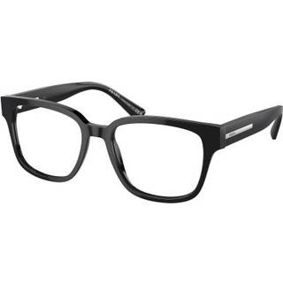 Prada PR A09VF Asian Fit 16K1O1 55 Briller Mænd Black - Black - 55mm