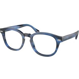 Polo Ralph Lauren PH2272F Asian Fit 6139 49 Briller Mænd Tortoiseshell - Shiny Horn Blue Tortoise - 49mm