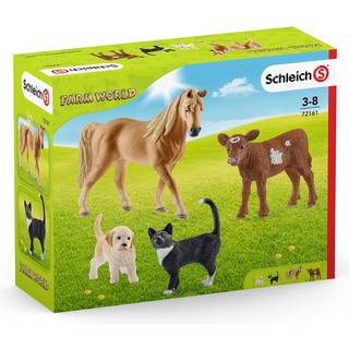 Schleich Farm World Startersæt m. 4 dyr