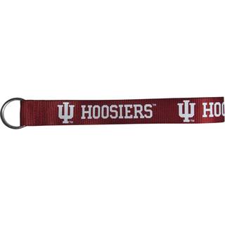 Siskiyou Sport Unisex NCAA Indiana Hoosiers Lanyard Key Chain Wristlet Red Red