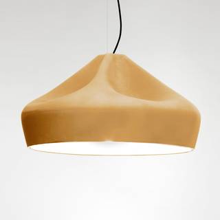 MARSET - Pleat Box 47 Pendel E27 Ocher/Hvid