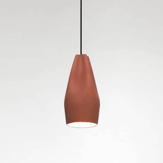 MARSET - Pleat Box 13 Pendel E27 Terracotta/Hvid