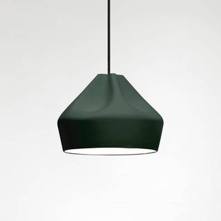 MARSET - Pleat Box 24 Pendel E14 Mørk Grøn/Hvid