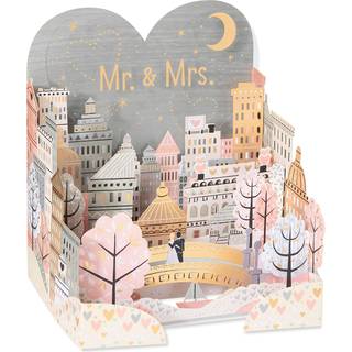 Amerikanske hilsener dukker op bryllupskort (lykkeligt nogensinde)