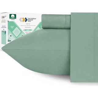 Californiens design den luksus dobbeltplade sæt - 100% bomuld 600 trådtælling Deep Pocket Twin Sheets Soft Hotel -Quality Bedding With Sateen Wea
