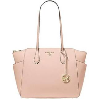MK Marilyn Medium Saffiano Leather Tote Bag - Pink - Michael Kors - ONE SIZE