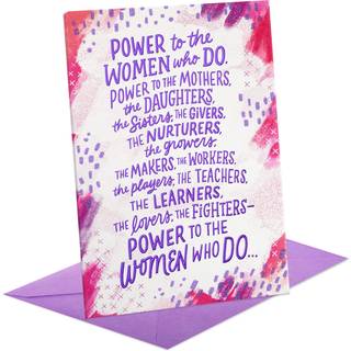 Hallmark fødselsdagskort til kvinder (hængbar eller viselig dekoration de kvinder, der gør)