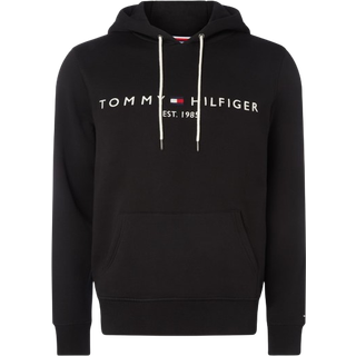 Tommy Hilfiger Herren Hoodie schwarz Logo und Motiv