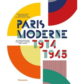 Flammarion Coffee Table Books - 'Paris Moderne: 1914-1945' in Multicolor Paper
