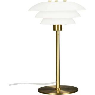 DL20 Bordlampe Opal/Messing