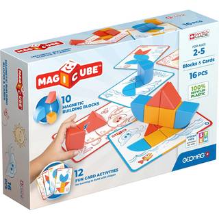 Geomag Magicube Klodser og Kort 16 Brikker