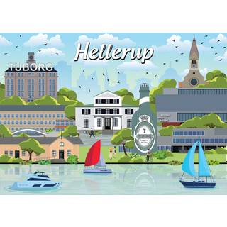 Danske byer: Hellerup, 1000 brikker