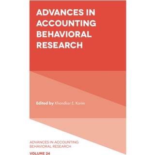 Advances in Accounting Behavioral Research