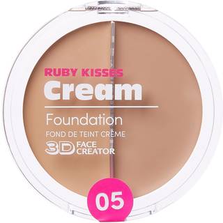 Ruby Kisses 3D Face Creator Foundation & Concealer - Langvarig i op til 12 timer - Medium til fuld dækning - Fedtfri mat finish - 16 nuancer