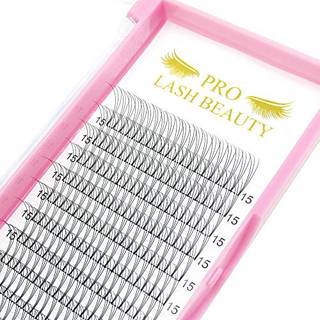 Premade fans ?jenvippeforl?ngelser 3D-D-010-15 kort stam premade volumen ?jenvippeforl?ngelser 3d 5d 7d volumen vipper extensions 9 til 20 mm pre