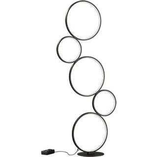 Trio Lighting Rondo gulvlampe m/3-trins-dæmp - sort/115 cm