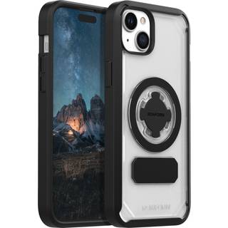 Rokform - iPhone 15 Plus Case Crystal Series Magnetic Clear iPhone 15 Plus -dækning med Roklock Twist Lock Slim Drop Tested Armor (Clear)