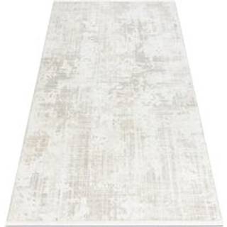 Moderne tæppe DUKE 51374 creme - Vintage, struktureret, meget blød, frynser 120x170 cm